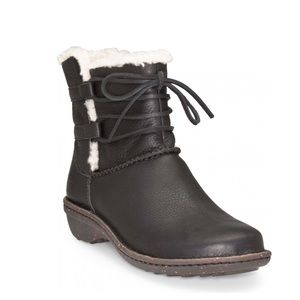 Cove Black Leather Boots